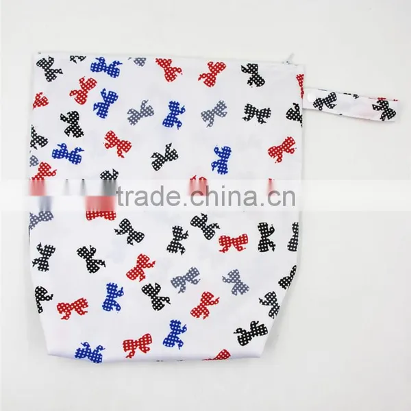 Polyester Material Diaper Wet Bag Washable Diaper Bag Baby Bags for Mothers Pul Fabric Waterproof China Wholesale photo-3