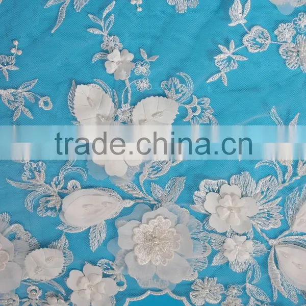 High Quality Long Duration Time Tulle Lace Fabric African photo-2