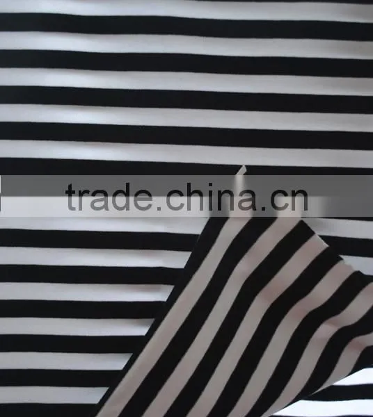 77"wide 170g/sqm Cotton Spandex Fabric,fabric Striped photo-4