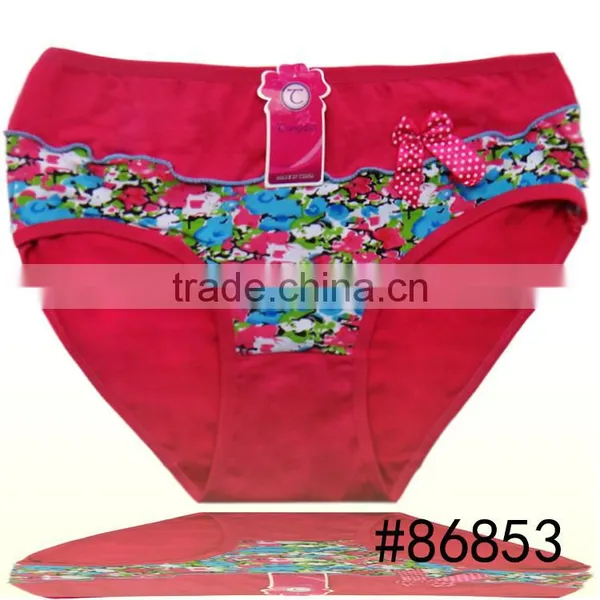 [Yun Meng Ni] Ladies Sanitary Panties Polyester Indian Ladies Panties