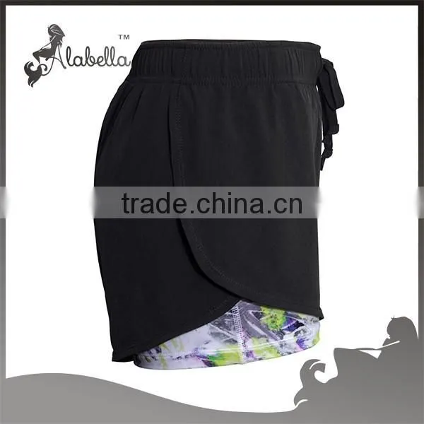2015 High Quality Ladies Sexy Shorts for Running Gym Wear photo-2