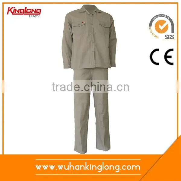 High Quality Saudi Market Two PCS Work Suit Pant&Shirt photo-3