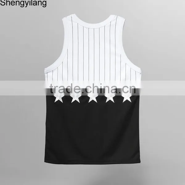 Custom Most Fashionable Printing Tank Top With Your Own Logo, Wholesale Tank Top Guangzhou Manufacturer photo-2