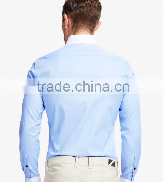 Latest Shirt Designs for Men Double Collar Italian Men Shirt photo-2