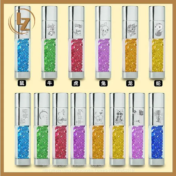 Кристаллический USB-флэш-накопитель, USB-накопители с индивидуальным логотипом, Кристаллический USB 2.0 по заводской цене photo-2