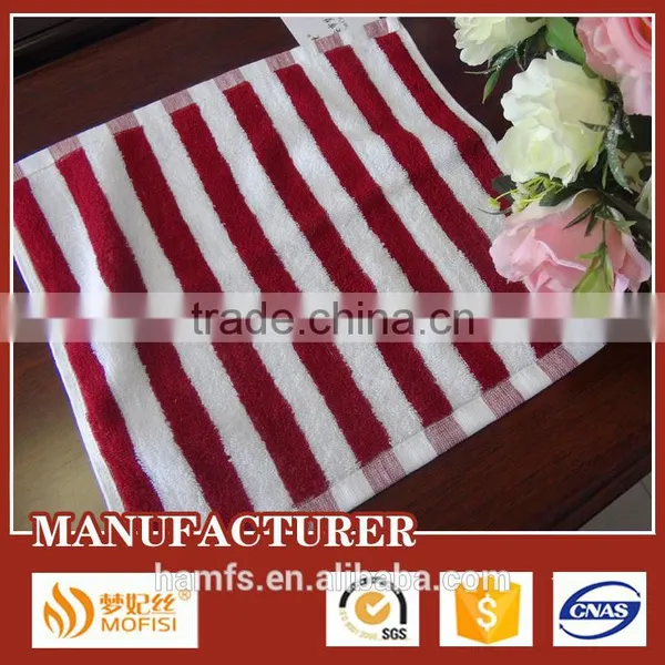 Wholesale Cheap Red 100% Cotton Face Towels photo-3