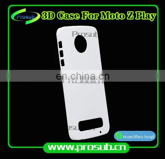 3d Heat Transfer Diy Blank Smartphone Case Cover Skin for Prosub- Moto Z Play photo-3