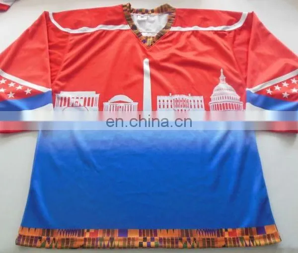 Team Set Hockey Jerseys Usa Custom Reversible Ice Hockey Jerseys China photo-4