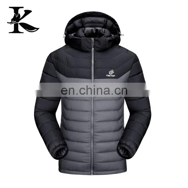 Mens Quilted Jacket Ultra Light Down Jacket for Winter photo-2
