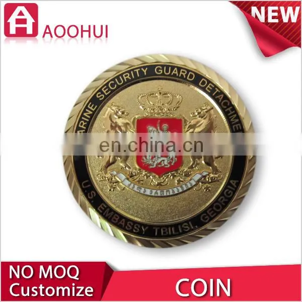 Hot 2D Design Antique Copper Coins Gold photo-4