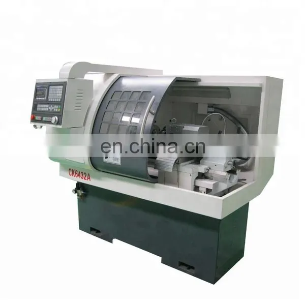 CK6432 Gang Tool Cheap Horizontal Educational Cnc Lathe Machine photo-3