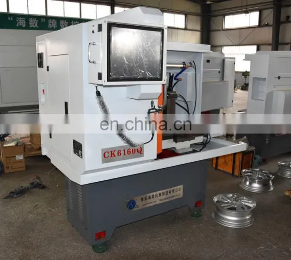 High Precision Diamond Cut Alloy Machine CK6160Q photo-6