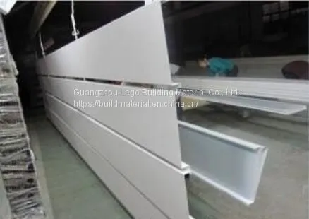 Subway High Side Windproof Aluminum Buckle Ceiling Champagne Gold photo-2