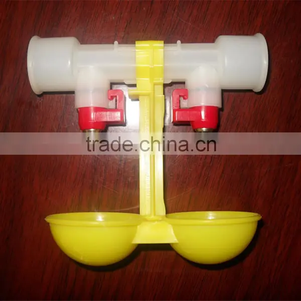 Haimu 360 Degree Ball Valve Automatic Poultry Nipple Drinker With Drip Cup photo-2