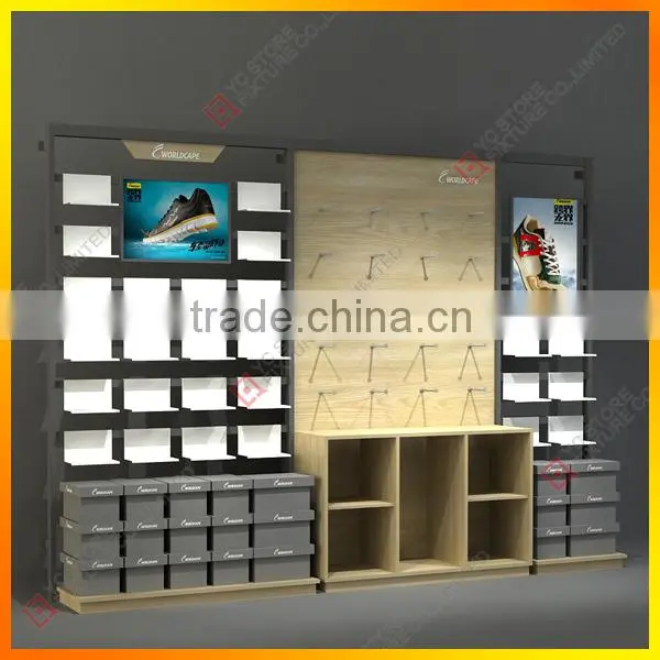 Hot Sale Wall Mounted Shoe Display & Shoe Exhibition Display photo-2