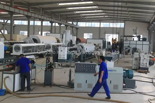 Plastic pipe HDPE casing pipe extruder machine 600-1200mm