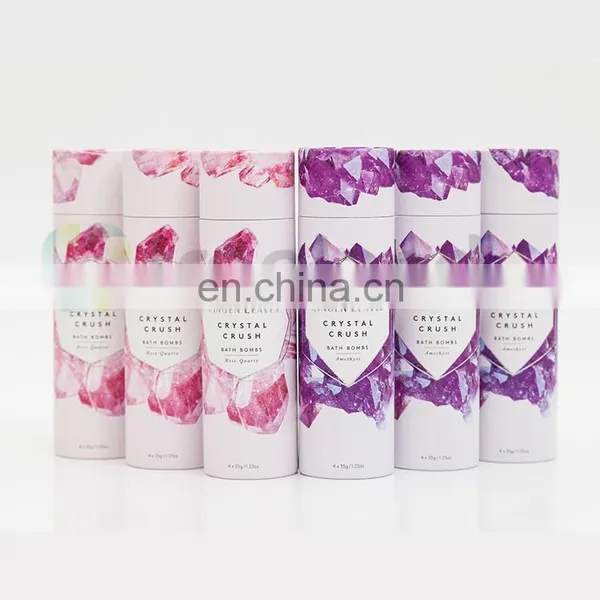 Manufacture Cylinder Bath Bomb Packaging Paper Cardboard Packaging Boxes photo-4
