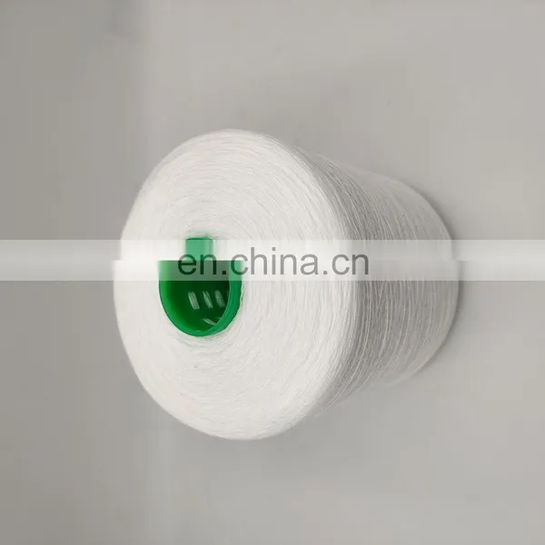 Hot Selling China Factory Raw White Dyeing Tube Poly Cotton Core Spun Sewing Thread photo-4