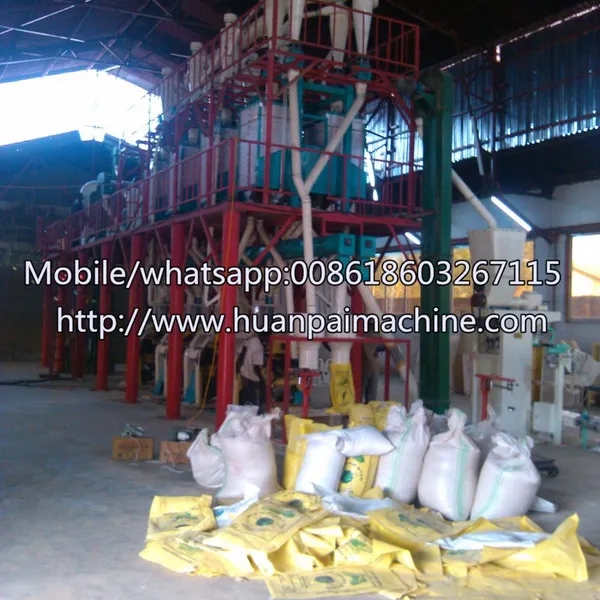 Small 10T 20T 50T Grinder Machine Automatic Maize Corn Grain Milling Machine Grinding Equipment photo-3