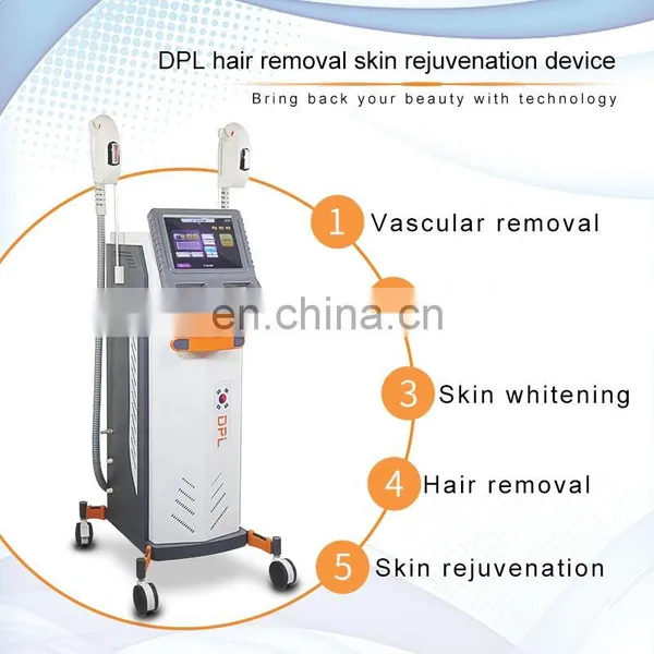 Ipl Skin Rejuvenation System Permanent Hair Removal Depilator DPL OPT Photon Therapy Freckle Whitening Pores Shrinking Machine photo-3