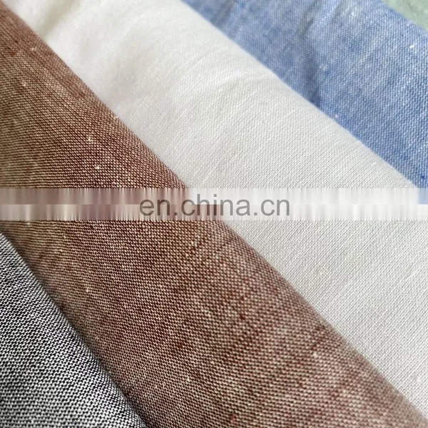 Cotton Linen Dresses Women Linen Yarn Clothing Woven Linen Cotton Fabric photo-4
