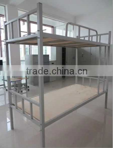 (DL-B1)Folding 1.2mm Steel Pipe Thickness Strong Black Military Metal Bunk Bed photo-6