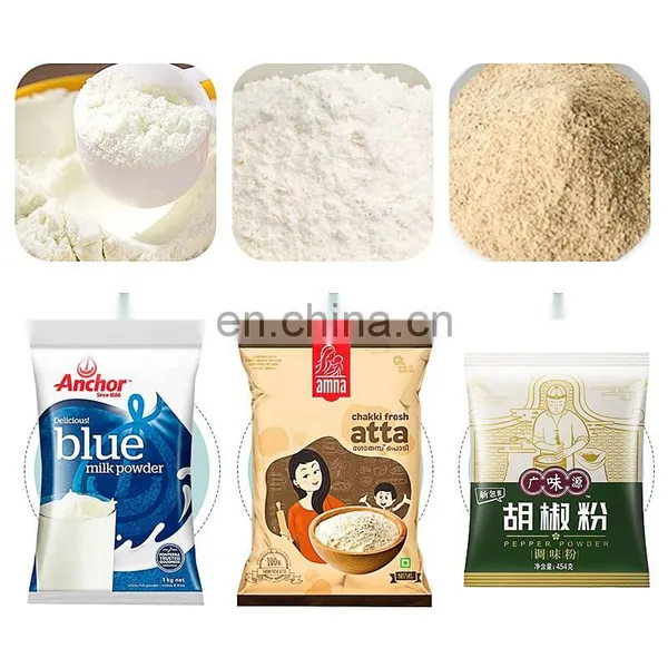 Envasadora Vertical Chili Turmeric Spices Condiment Flour Powder Filling Stand Up Pouch Bag VFFS Spice Packaging Machine photo-2