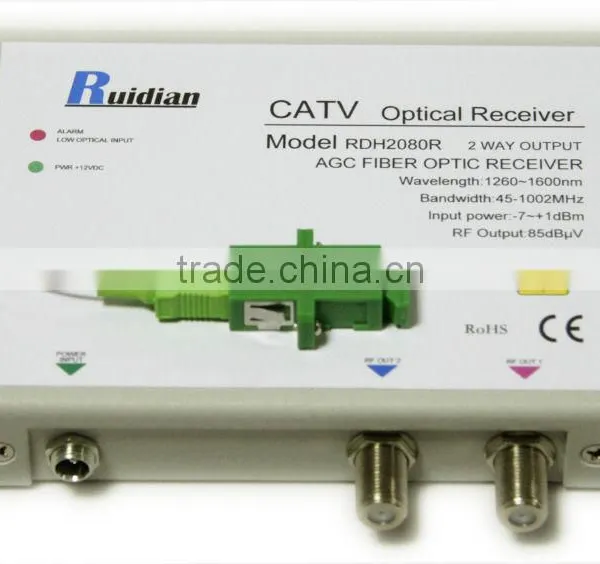 FTTH Two Ways CATV Fiber Optic AGC Receiver Price photo-2