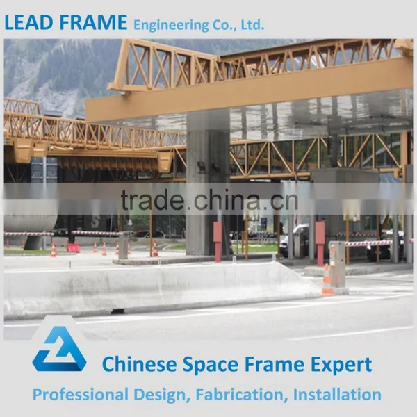 High Strength Light Type Steel Structure Toll Station photo-5