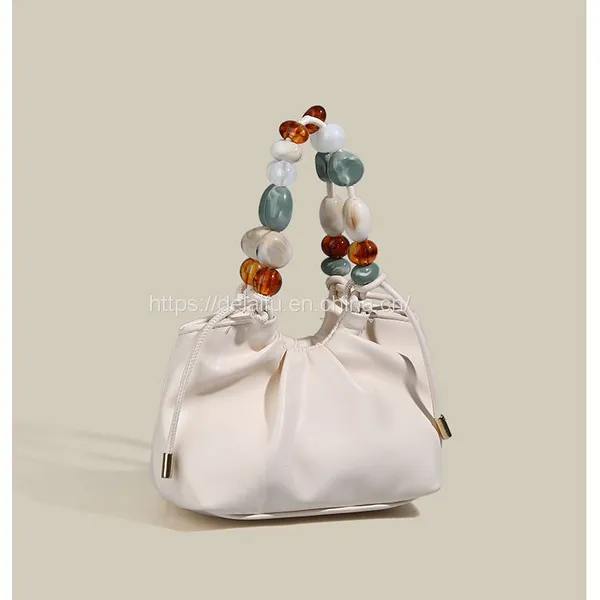 2023 New Arrival Cloud Shape Handbag Soft Leather Lady's Handbag photo-3