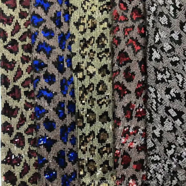 Guichuang Textile Supplies a Large Number of Bead Embroidered Fabrics From Stock, Suitable for Luggage, Shoes and Hats photo-5
