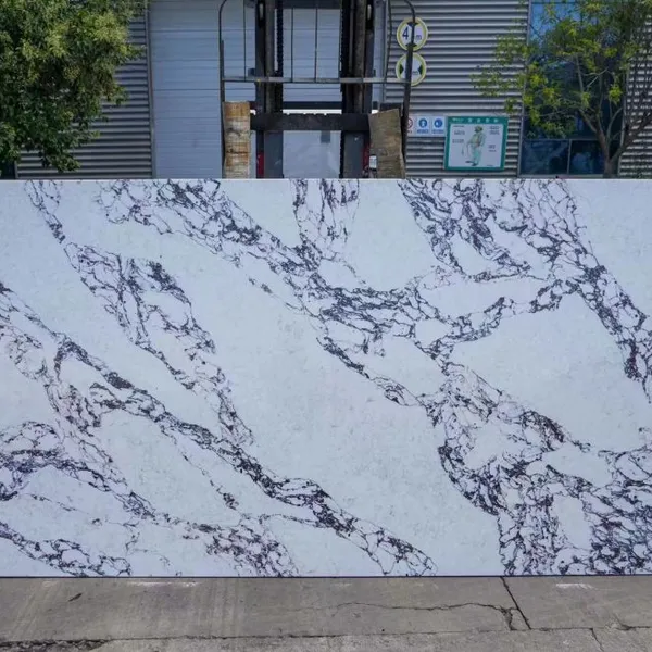 Code：2262，Calacatta Artificial Stone Quartz Slab Kitchen Countertops