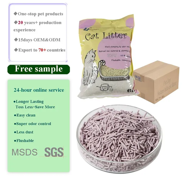Pet Product: Hot Sell Tofu Cat Litter