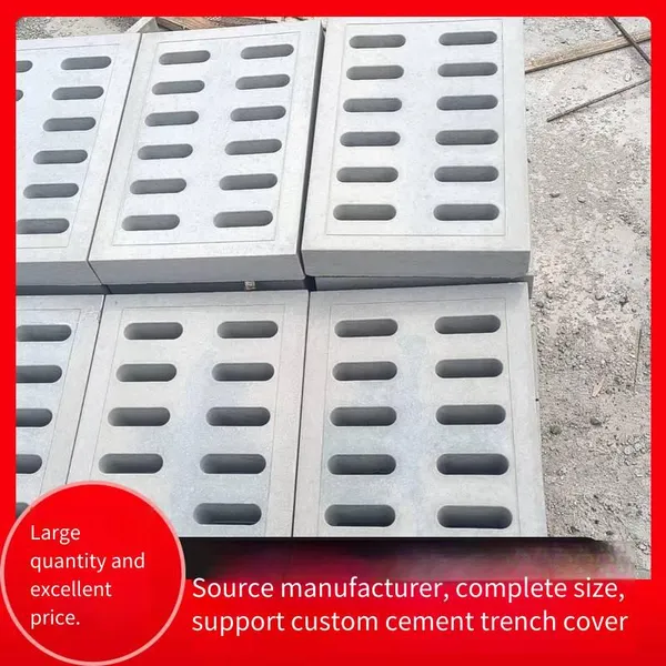 Precast Concrete Cement Drain Cover, Sewer Leak Cover, Not Easy to Deform, Customized According to Drawings photo-2