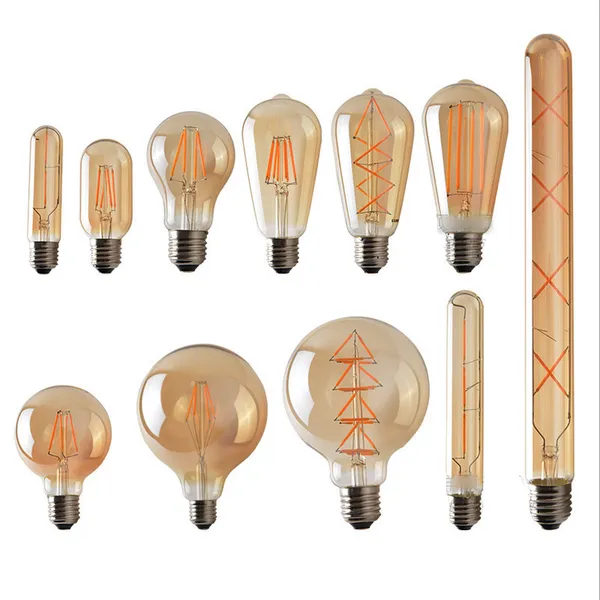 T300 8Watts Dimmer LED Light Bulbs Glass Clear LED Filament Bulbs photo-3