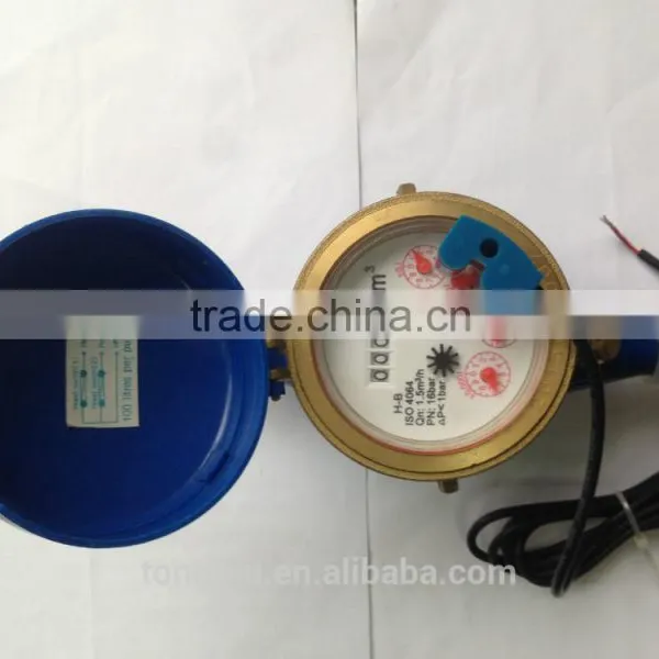 15mm Digital RemotE Dry Dial Impluse Water Meter photo-3