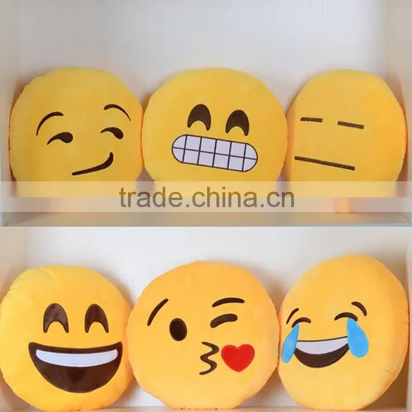 Plush Emoji Pillows New Design Products for 2015 photo-4