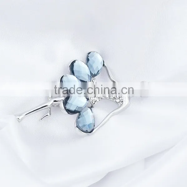 2016 New Design Elegant Dancer Design Brooch With Crystal Sweet Girl Jewelry photo-2