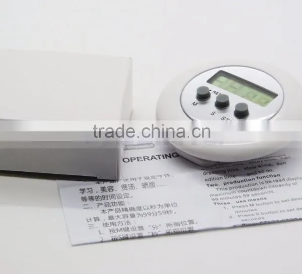 5 Color In Stock Yellow/Orange/White/Blue/Purple Factory Price Electronic Round Count Down Timer photo-3