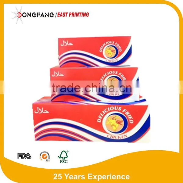 Ivory Card Board Folding Paper Food Packaging Paper Chicken Wing Boxes photo-6