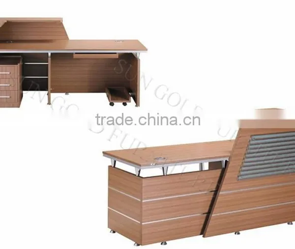 Office Front Counter Design Reception Desk for Retail Store (SZ-RTB032) photo-5