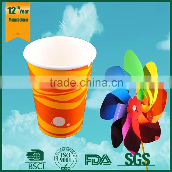 Logo Printed Disposable Cold Paper Cup, Soda Drink Paper Cup, Cold Paper Cup Quality Choice photo-6