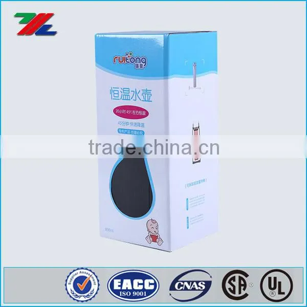 E Flute Customized Window Paper Box for Drink Bottle photo-2