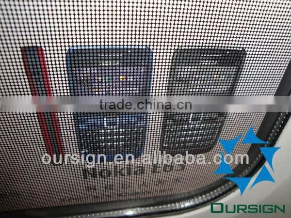 Perforated Vinyl Film Manufacture
