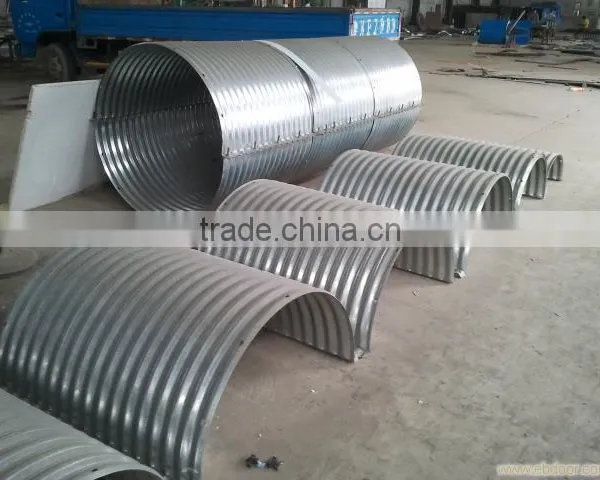 China Lanyu Large Diameter Corrugated Steel Culvert