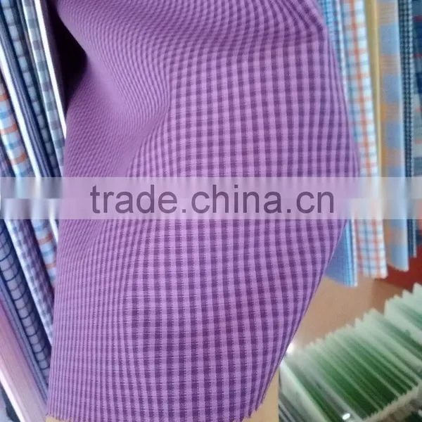 100% Cotton Yarn Dyed Printed Shirting Fabric photo-3