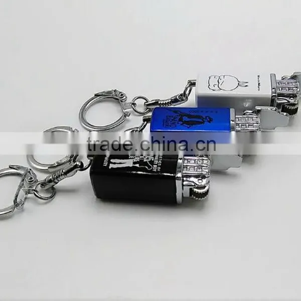 Fancy Keychain Cigarette Flint Lighter Cartoon photo-4