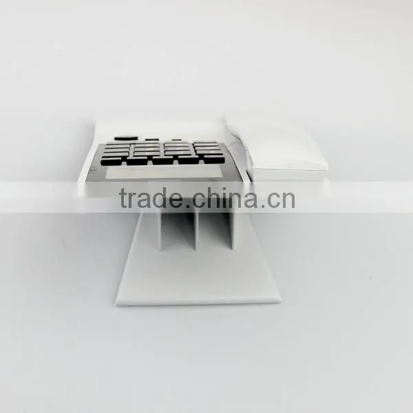 New Arrival Thin White Color Telephone Set With a Stand photo-5