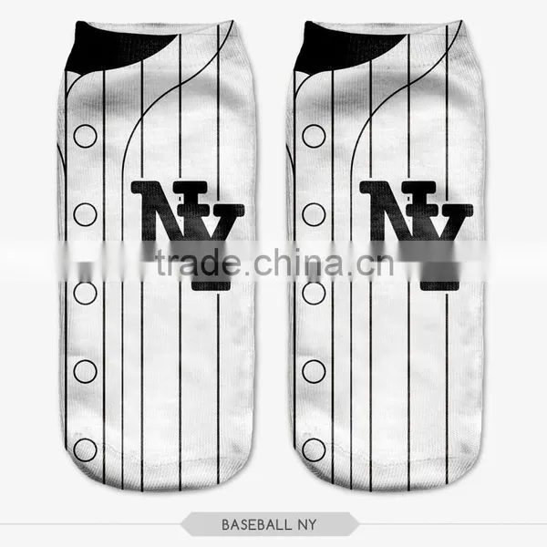 Emoji Stocking Pig Wood High Quality 3d Digital Full Print Colorful Ankle Socks Sports Unisex Custom Hot Sale Stretch Spandex photo-4