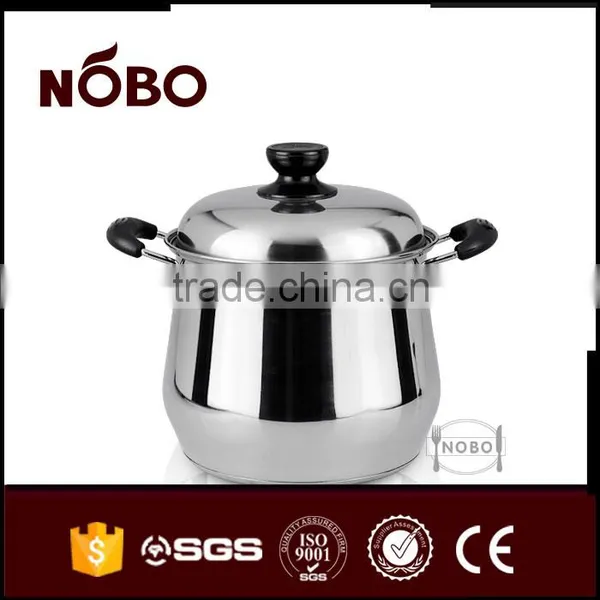 Popular Style Drum Shape Stainless Steel Pot,deep Cooking Pot photo-6